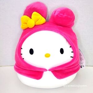 HELLO KITTY 🐱 My Melody Costume Sanrio Hello Kitty & Friends X Squishmallow NWT